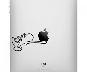 Yoshi Ipad Decal