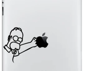Simpson Ipad Decal