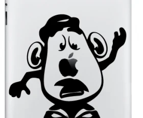 Mr. Potato Head Ipad Decal