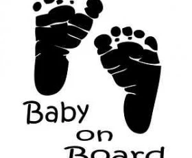 Feet Baby On Board