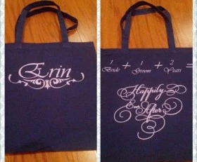 Cotton Bag w/ YOUR SAYING!