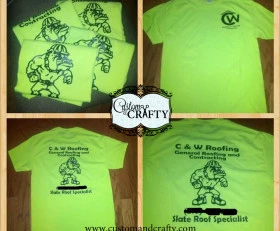 2 Sided Business Tshirt