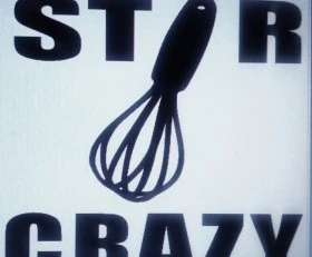Mixer Decal- stir crazy