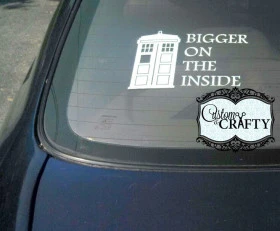 Tardis- BIGGER ON THE INSIDE