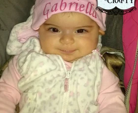 Name Baby Beanie (several color options)