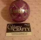 Field Hockey Glitter Ornament (add date on back)