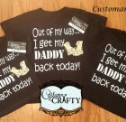 Out of my way… Daddy’s back