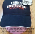 YOUR NAME’S Construction/Nightmare hat- YOU PICK COLORS