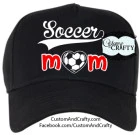 Soccer Mom Hat – Wording can be changed!- YOU PICK COLORS