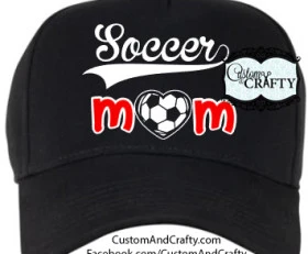 Soccer Mom Hat – Wording can be changed!- YOU PICK COLORS