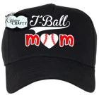 T-Ball Mom/Baseball Mom Hat – Wording can be changed!- YOU PICK COLORS