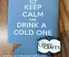 Drink A Cold One Koozie