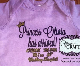 Princess ___ has arrived