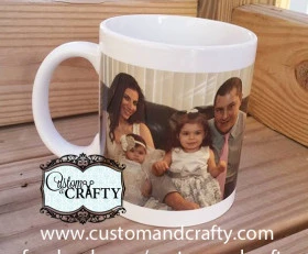 Custom Photo Mug – Your own photo and/or phrase