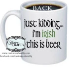 Irish Coffee – 2 sided!